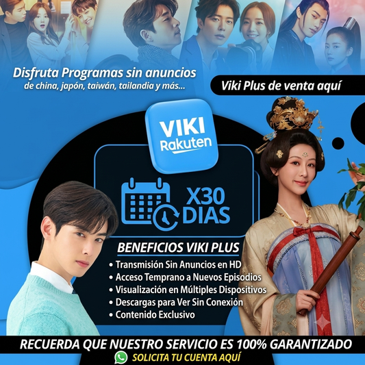 Rokuten Viky Premium Pantalla 30 dias