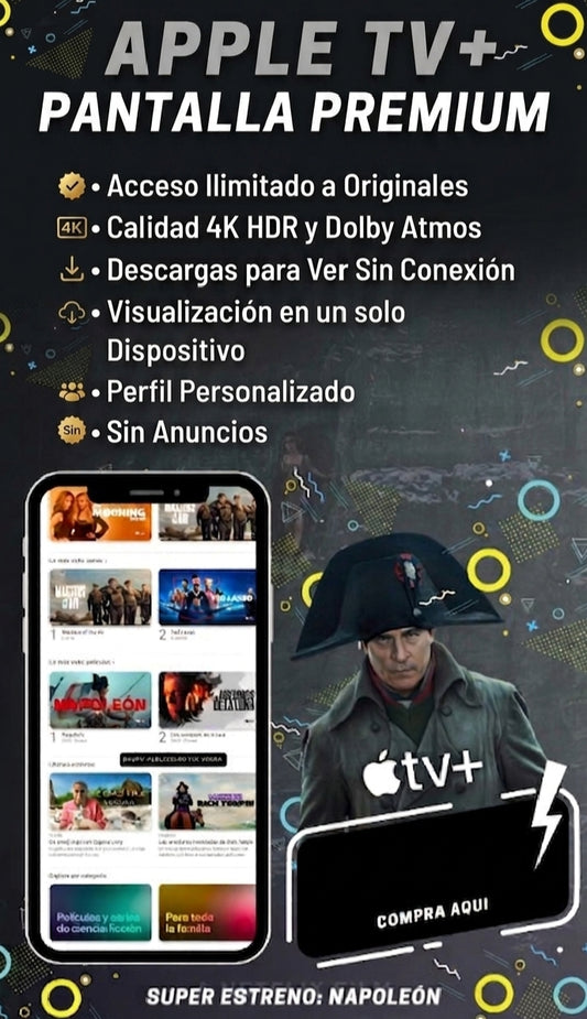 Apple tv premium Pantalla 30 dias