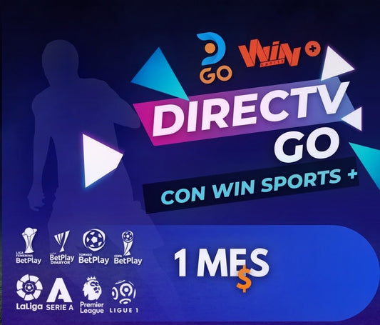 Directv go con Win sport plus 30 días Pantalla