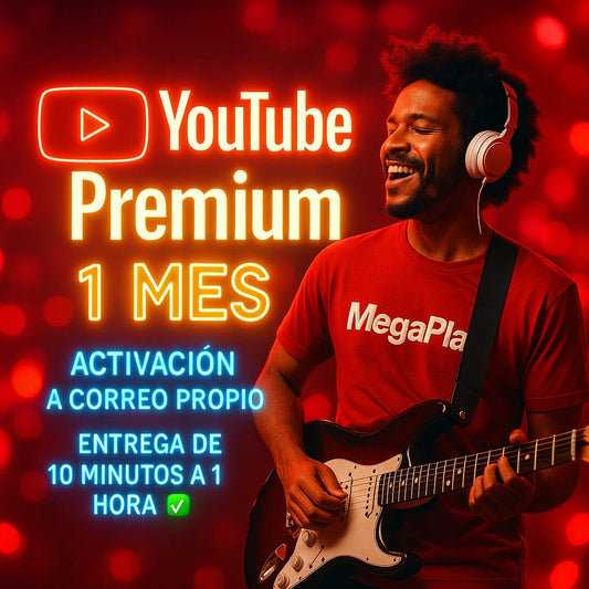 Youtube Premium 30 días Individual