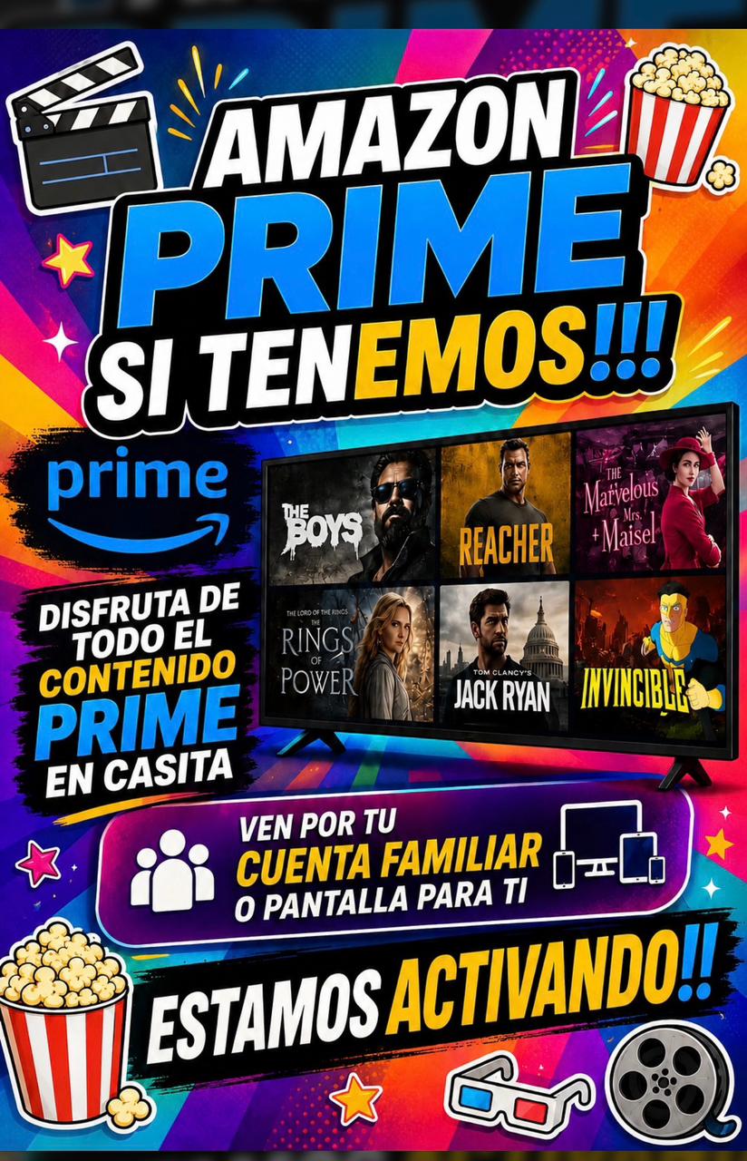 Pantalla Amazon Prime Video HD - 30 Días
